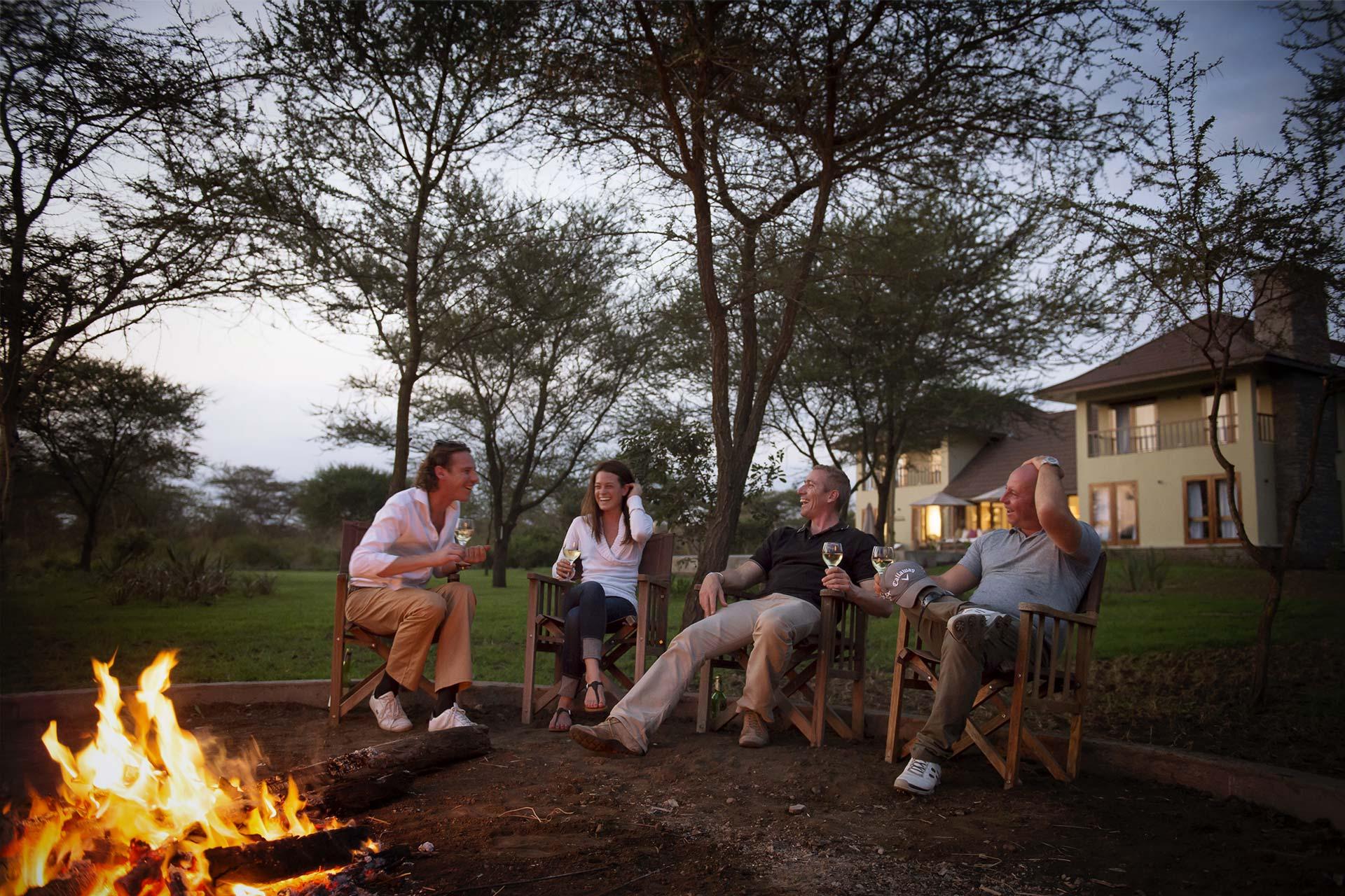 Enjoy the company of the close friends and family Enjoy the company of the close friends and family