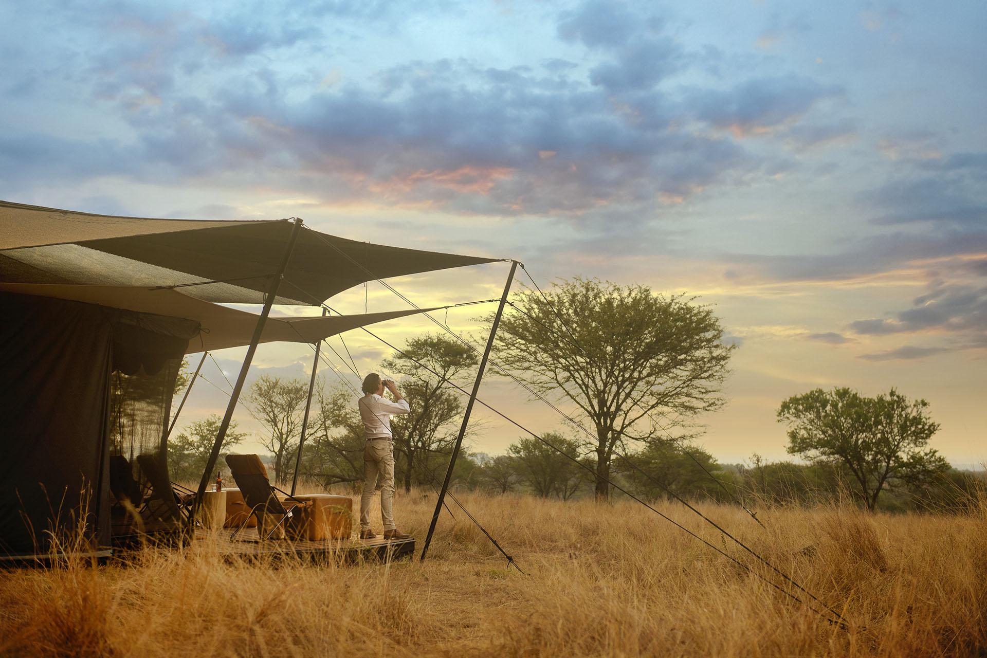 the Soul of Classical Safari Returning to the roots of safari, where sustainable intimate mobile camps move in symbiosis with the great migrations, the Siringit Migration Camp brings five-star luxury to the mobile safari experience